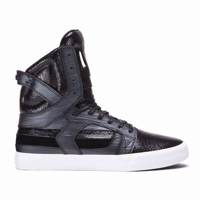 Supra SKYTOP II - Miesten Matalavartiset Tennarit - Mustat